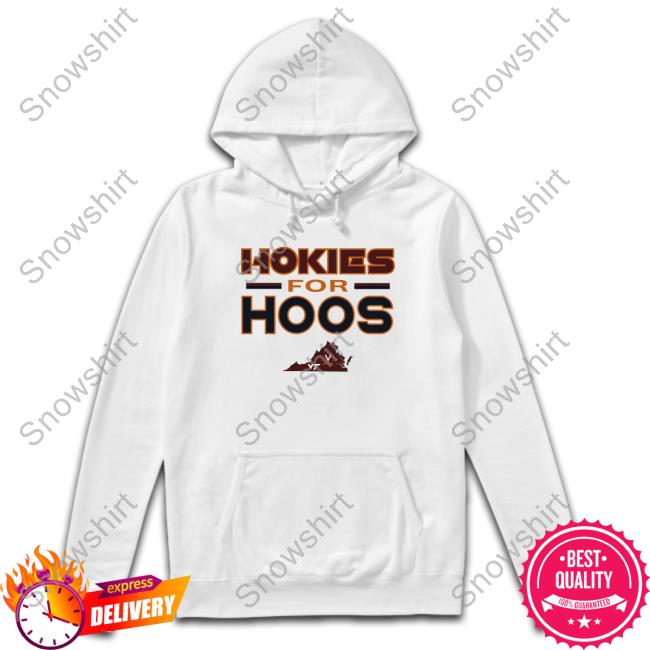 Hokies For Hoos Virginia VT Hoodie Shirt David Cunningham