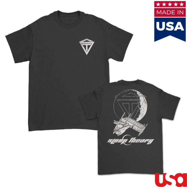 Official Sleep Theory Merch Store Shop Moon Shirt 2024 (Black) SleepTheory