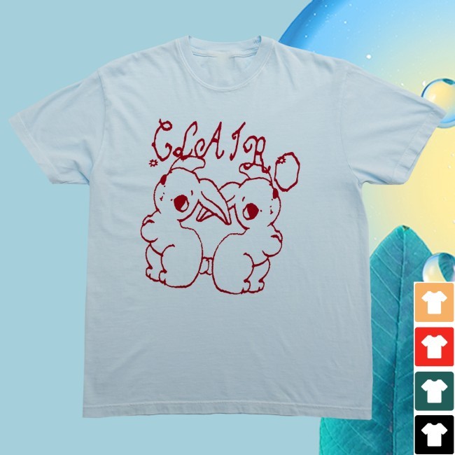 Clairo Bunnies New Tee Clairo Merch
