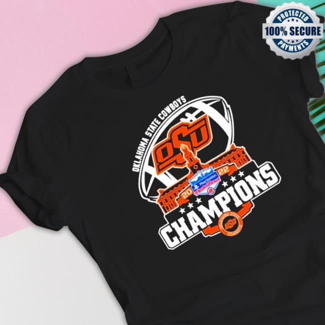 Official Oklahoma State Cowboys Logo Playstation City 2022 Champions Shirt