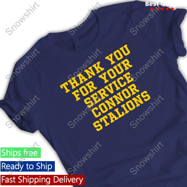 Barstool Sports Store Thank You For Your Service Connor Stalions Hoodie