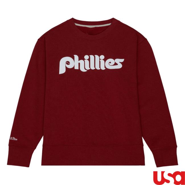 Mitchell And Ness Clothing Store Shop Playoff Win 2.0 Sweater Vintage Philadelphia Phillies Mitchellandness Merch
