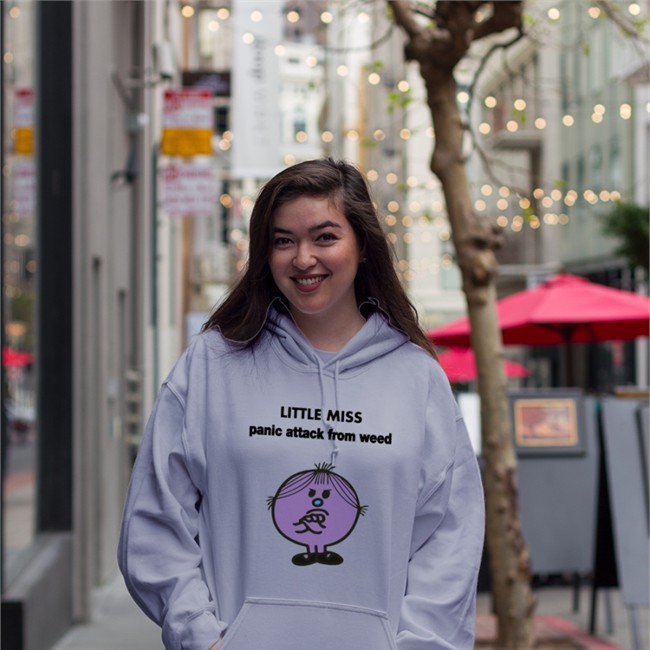 Little Miss Panic Attack From Weed T-Shirt