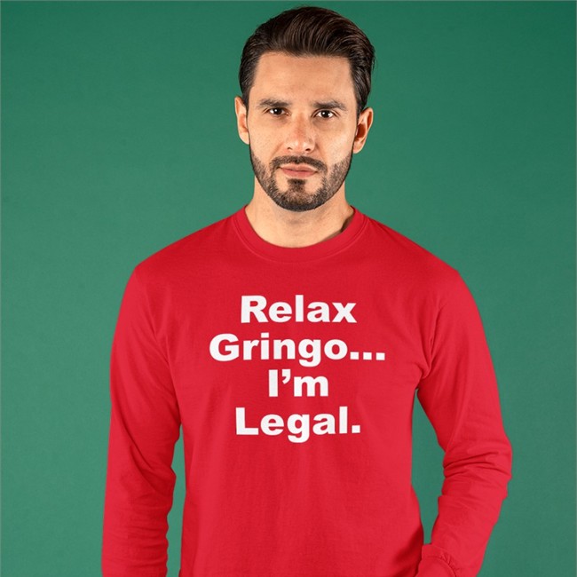 Relax Gringo I'm Legal Hoodie Relax Gringo I'm Legal Shirt Right Wing Cope