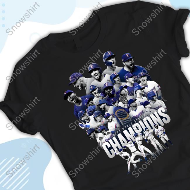 2023 World Series Champion Hoodie 2023 World Series Champion Team MLB Tee Shirt