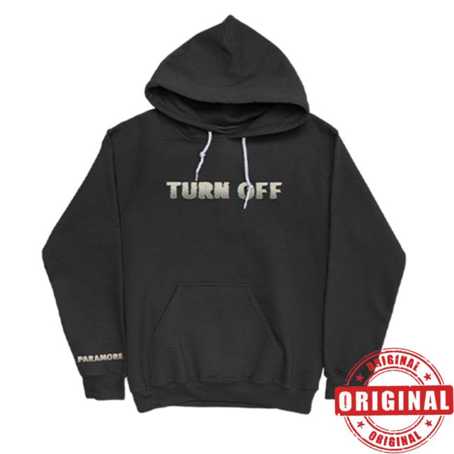 Official The News Turn Off Hoodie
