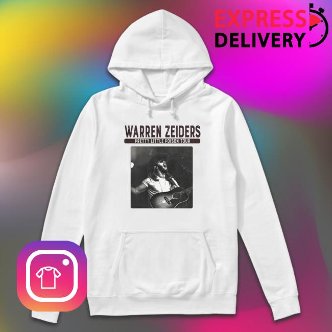 Official Pretty Little Poison Tour Warren Zeiders TShirts Official Pretty Little Poison Tour Warren Zeiders T-Shirt