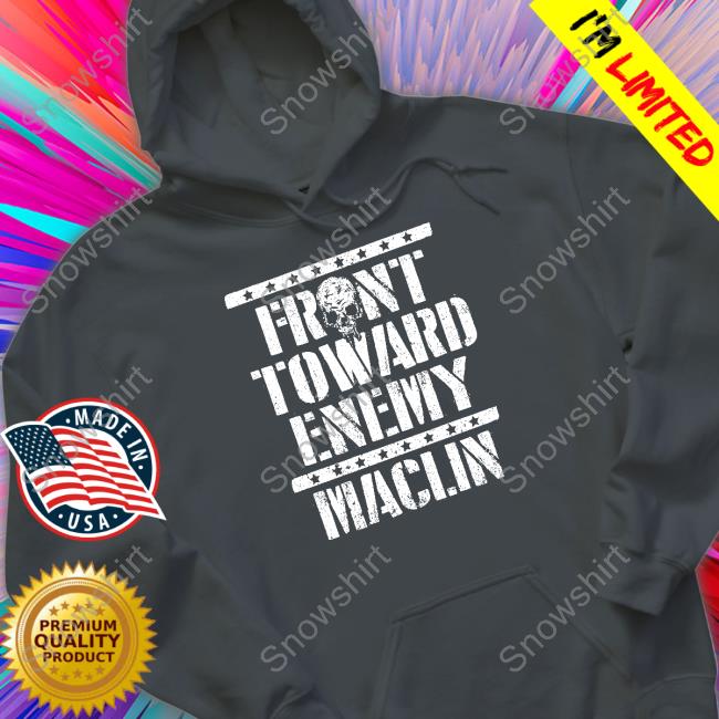 Pro Wrestling Tees Front Toward Enemy Maclin Shirt Front Toward Enemy Maclin Shirt Black