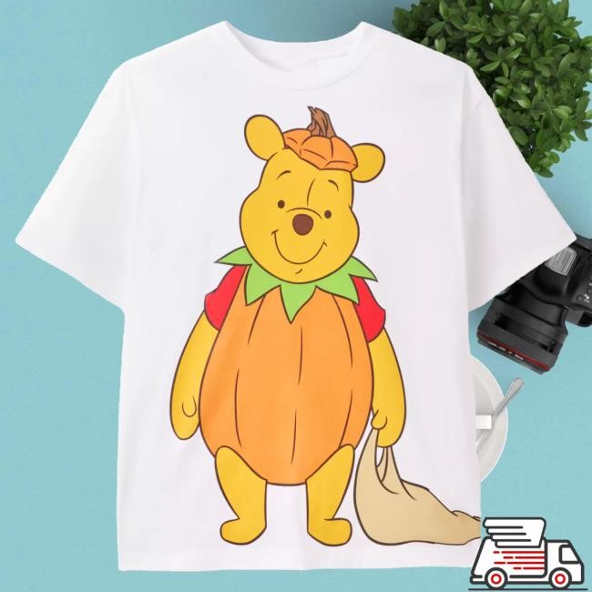 Official Disney Winnie the Pooh and Tigger Halloween Top Shirt for Adults