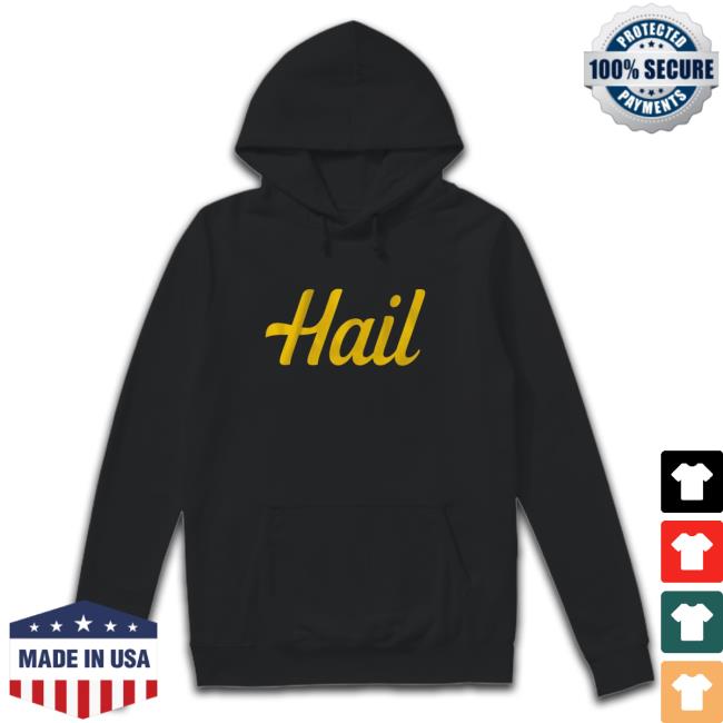 Official Michigan Wolverines Hail Shirt Official Michigan Wolverines Hail Long Sleeve Tee