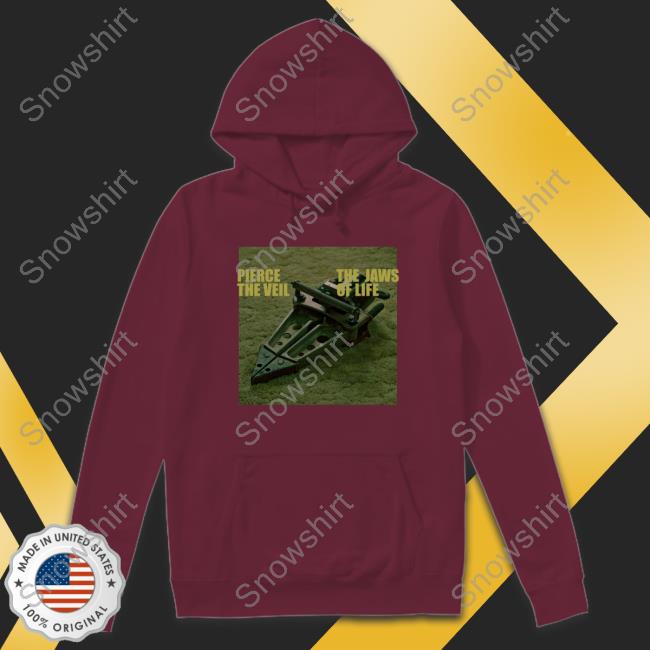 Official Pierce The Veil The Jaws Of Life Album Cover Sweatshirt Official Pierce The Veil The Jaws Of Life Album Cover T-Shirt