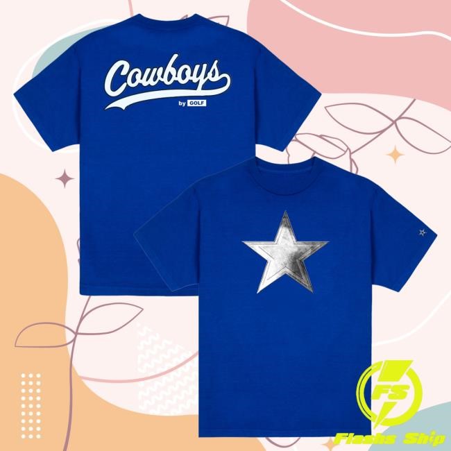 Official Golf Wang Merch Cowboys Cutout T Shirt by Golf Wang x NFL