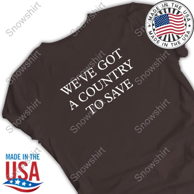 Elder 24 We're Got A Country To Save Long Sleeve T Shirt Larry Elder Elder 24 Tee