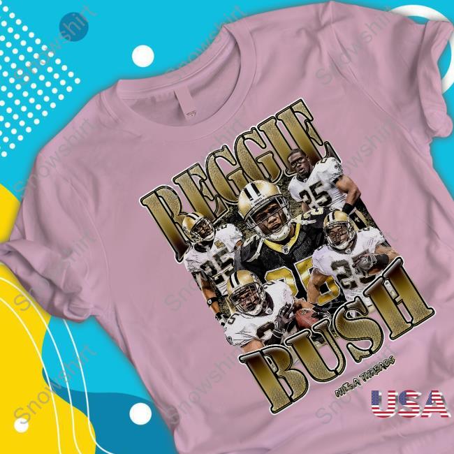 Honey Badger Reggie Bush Tee Barstool NOLA Reggie Bush Tee