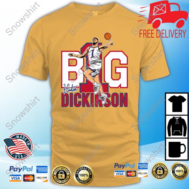 Kansas Jayhawks Hunter Big Dickinson TShirt