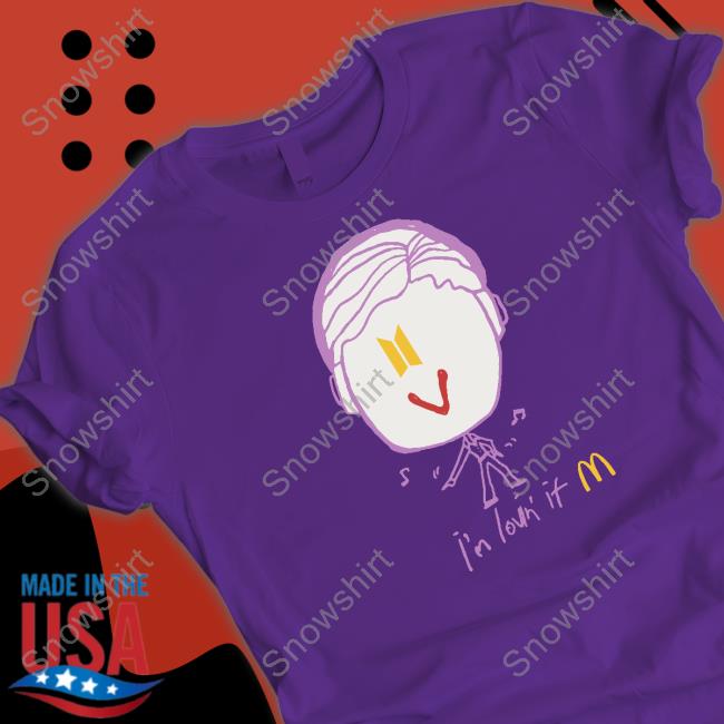 Bts X Mcdonald's V Saucy I'm Lovin It Shirts Bts X Mcdonald's V Saucy I'm Lovin It Tee Shirt