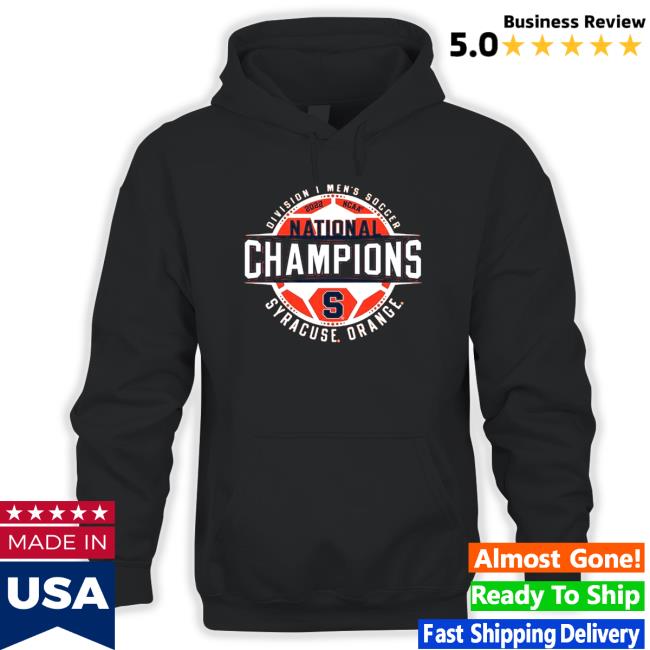 2022 Men’s Soccer NCAA National Champions Syracuse Orange Hoodies