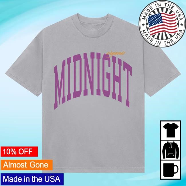 Official Larry June Merch Store Midnight Script Tee