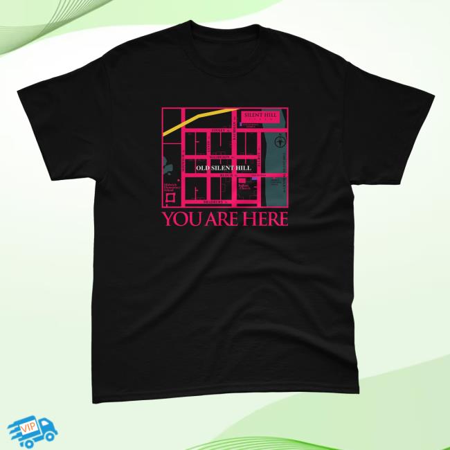 Official Konami Merch Shop Blood Map New Shirt