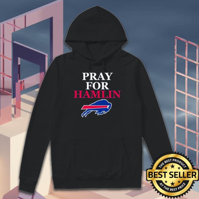 Prayer For Damar Hamlin Buffalo Bills Hooded Sweatshirt
