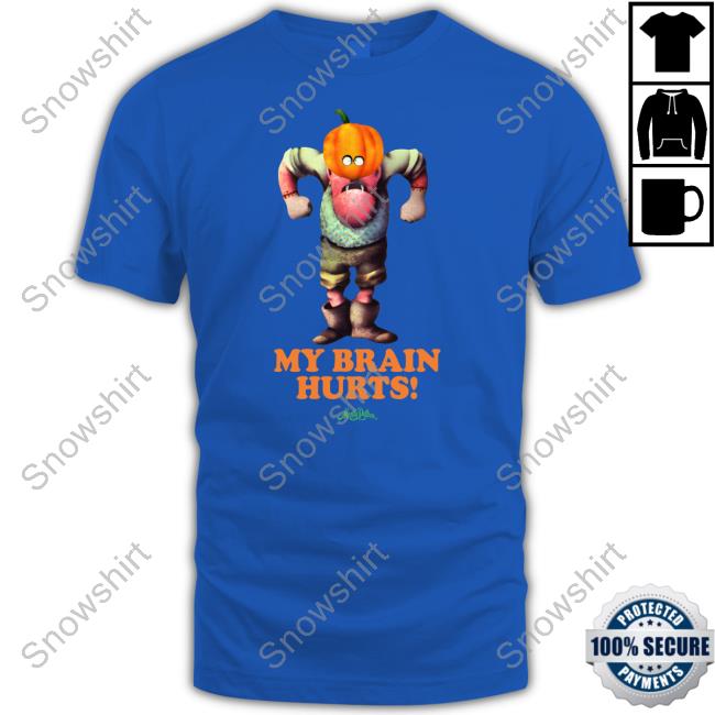 Official My Brain Hurts Gumby Halloween Cap Monty Python Store My Brain Hurts Gumby Halloween Sweatshirt