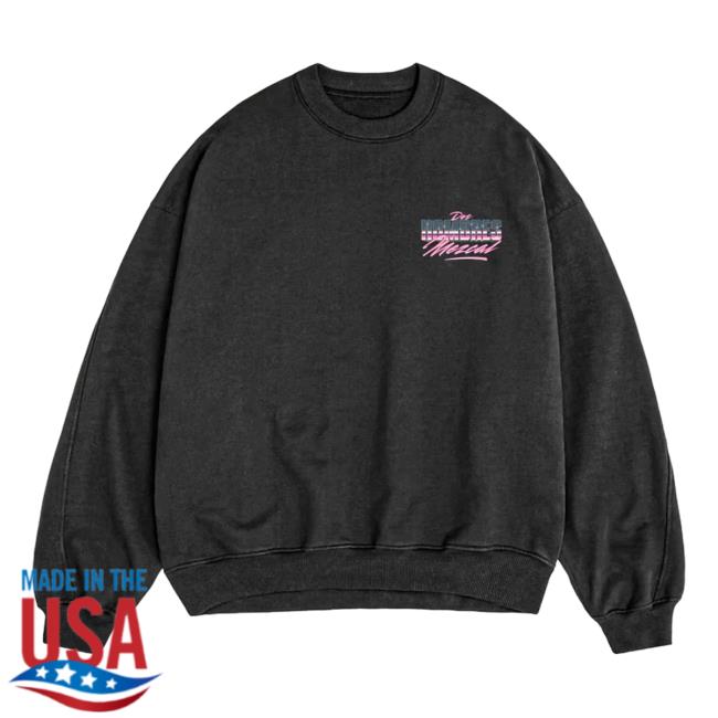 Dos Hombres Merch Black Diamond Pink Sweatshirt