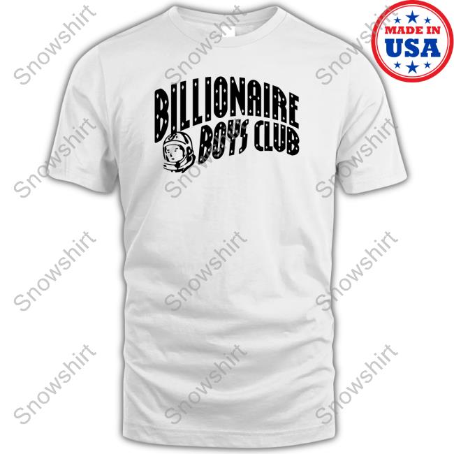 Billionaire Boys Club Icream Merch Classic Curve Logo Tee White