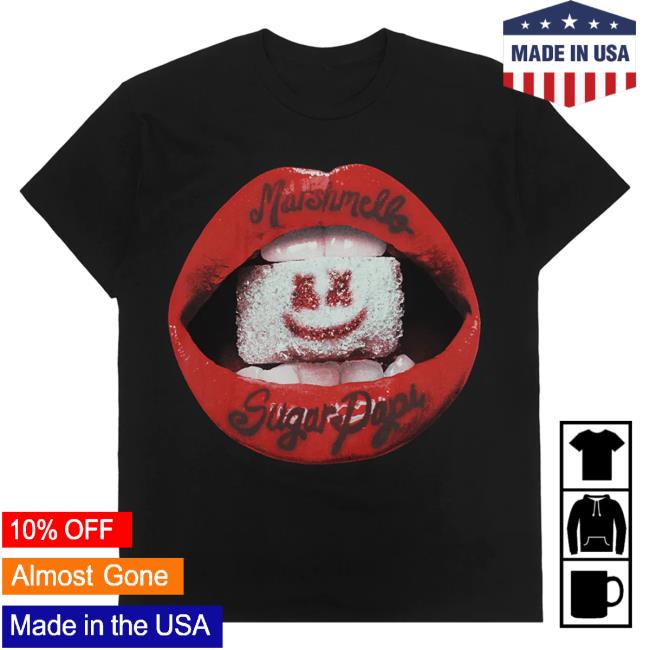 Official Marshmello Merch Store Marshmello Sugar Papi Shirt Marshmello Apparel Clothing Shop Marshmello