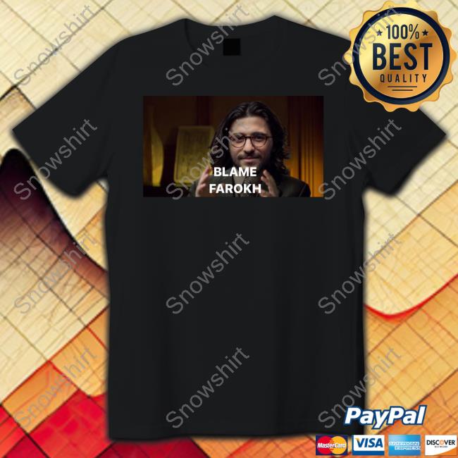 Blame Farokh Tee Shirt