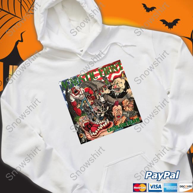 Official Night Shift Merch Agnostic Front Cause For Alarm Hoodie Official Night Shift Merch Agnostic Front Cause For Alarm T Shirt