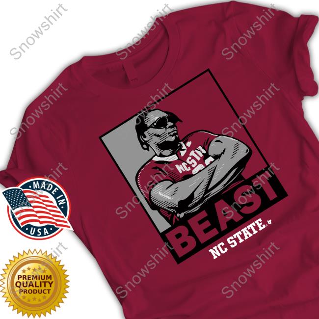 Official Nc State Basketball Dj Burns Beast Shades Shirt Breakingt Merch