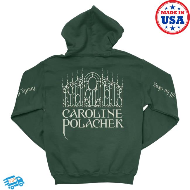 Official Caroline Polachek Merch Gatekeeper Caroline Polachek Hooded Sweatshirt Official Gatekeeper Caroline Polachek Hooded Sweatshirt