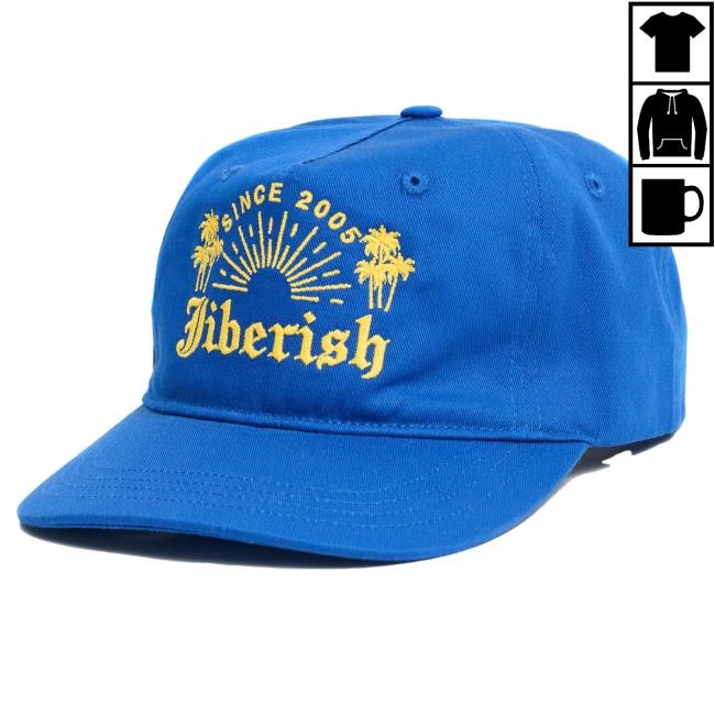 Official Jiberish Clothing Jiberish La Vida Más Fina 5-Panel Blue Hat