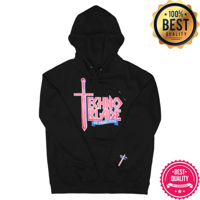 Official Technoblade Merch Store Shop 15 Million Subs Pullover Hoodie Black Official Technoblade Merch Store Shop 15 Million Subs Hoodies Black