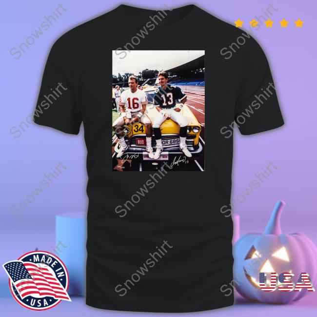 Dan Marino Joe Montana Tee