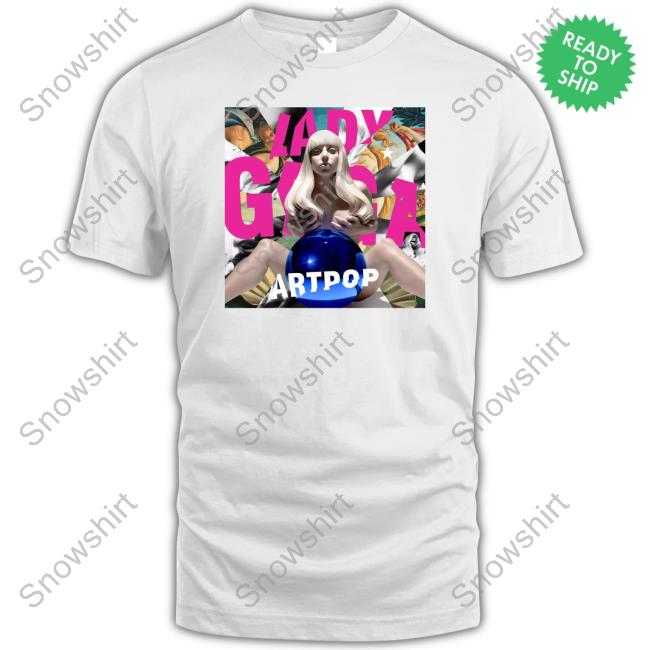 Official Album Covert Shirts Shop Lady Gaga Artpop Album Cover Tee Shirt Official Album Covert Shirts Lady Gaga Artpop Album Cover Tee