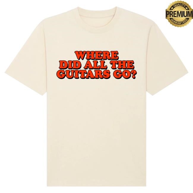 Official McFly Merch Store Shop McFly Power To Play Where Did All The Guitars Go? Tee
