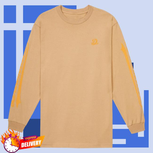Official Dreamville Merch Classic Logo Attractive Hoodie Khaki Dreamville Records