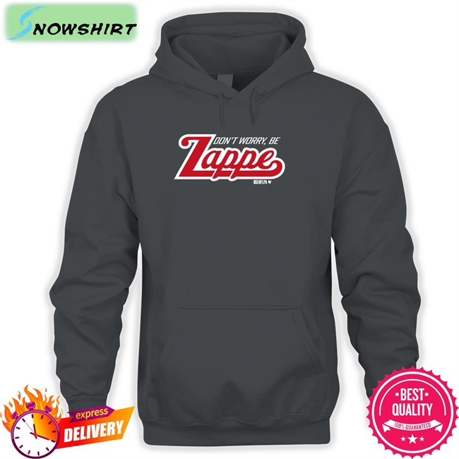 Bailey Zappe Don't Worry Be Zappe Hooded Sweatshirt Breakingt Bailey Zappe Don't Worry Be Zappe Hoodie