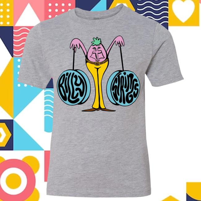 Official Billy Strings Merch Store Yoyo Kids T Shirt