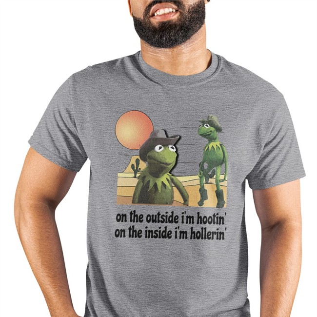 Shithead Steve Merch On The Outside I'm Hootin' On The Inside I'm Hollerin' Hootin & Hollerin Tees