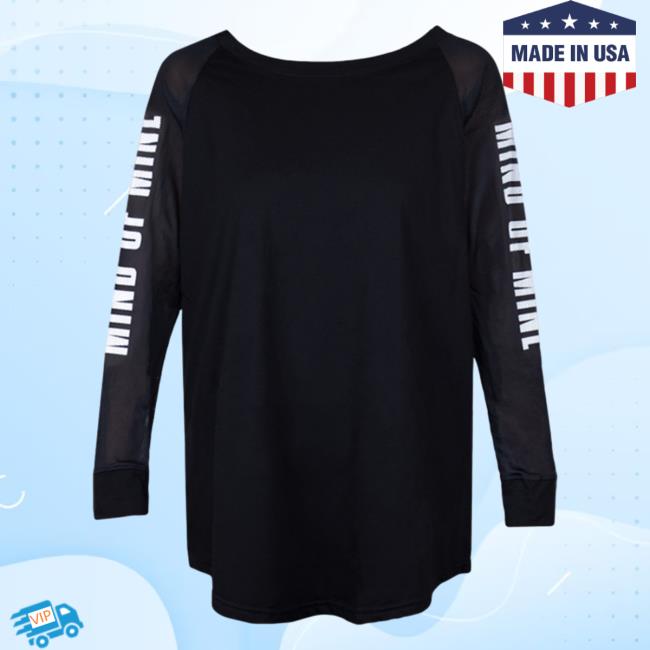 Official Zayn Malik Merch Store Shop Zmk Mind Of Mine Mesh Raglan Long Sleeve Tee Shirt ZaynMalik
