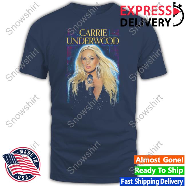 Official Carrie Underwood Store Black Rhinestone Mic Photo Cap