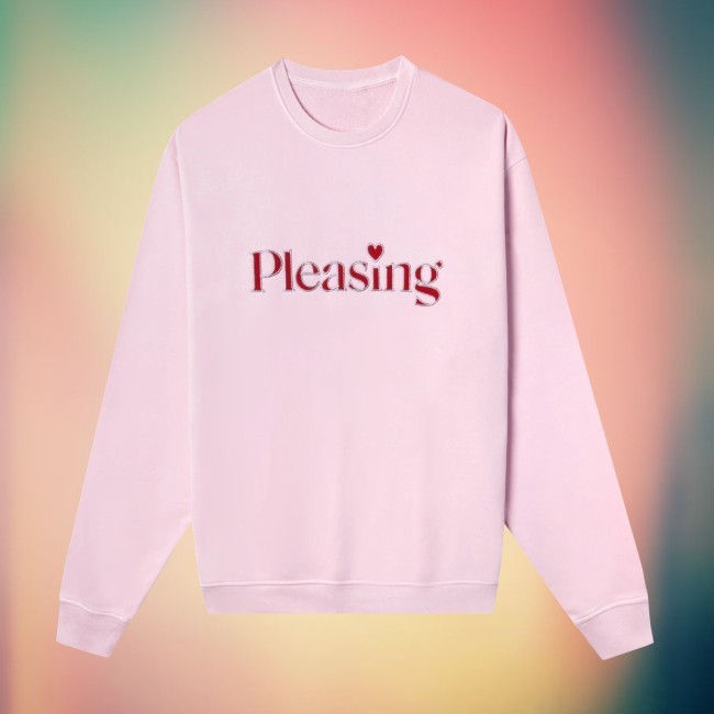 The Pleasing Loves You Sweatshirt in Sky Pleasing Shop Apparel