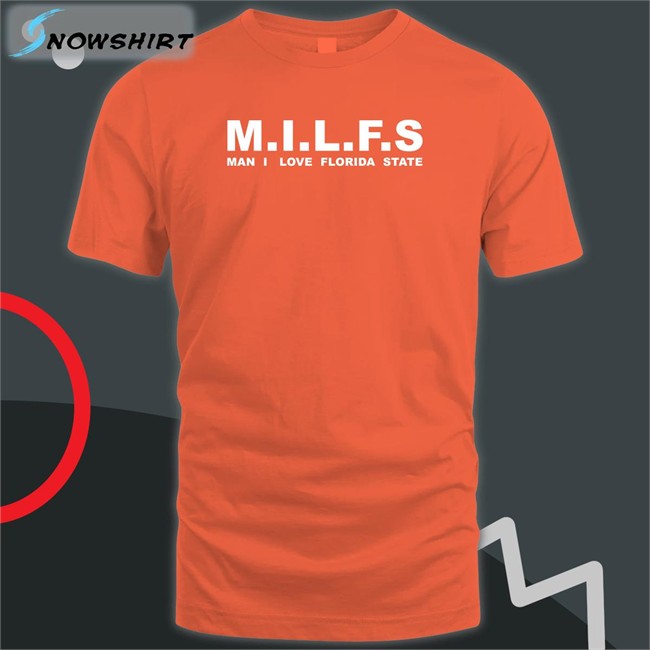 Milfs Man I Love Florida State T-Shirt Milfs Man I Love Florida State T Shirt Nolefan2u Red
