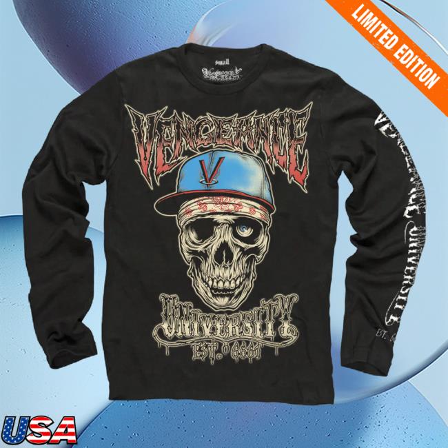 Official Vengeance University merch OG Zomby Long Sleeve