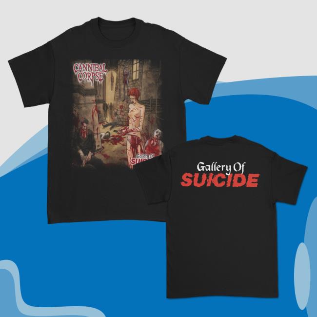 Official Kings Road Merch Store Cannibal Corpse Gallery Of Suicide Tshirt (Black) Kings Road Shop CannibalCorpse