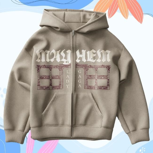 Lady Gaga Opera Haus Zipped Hoodies | Lady Gaga Merch Store Shop Official