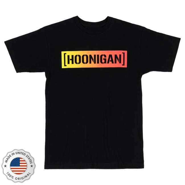Official Hoonigan Merch Store Shop Shift Censor Bar Short Sleeve Tees Hoonigan Apparel Clothing