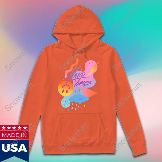 Paramore Hard Times Gradient Shapes Shirt